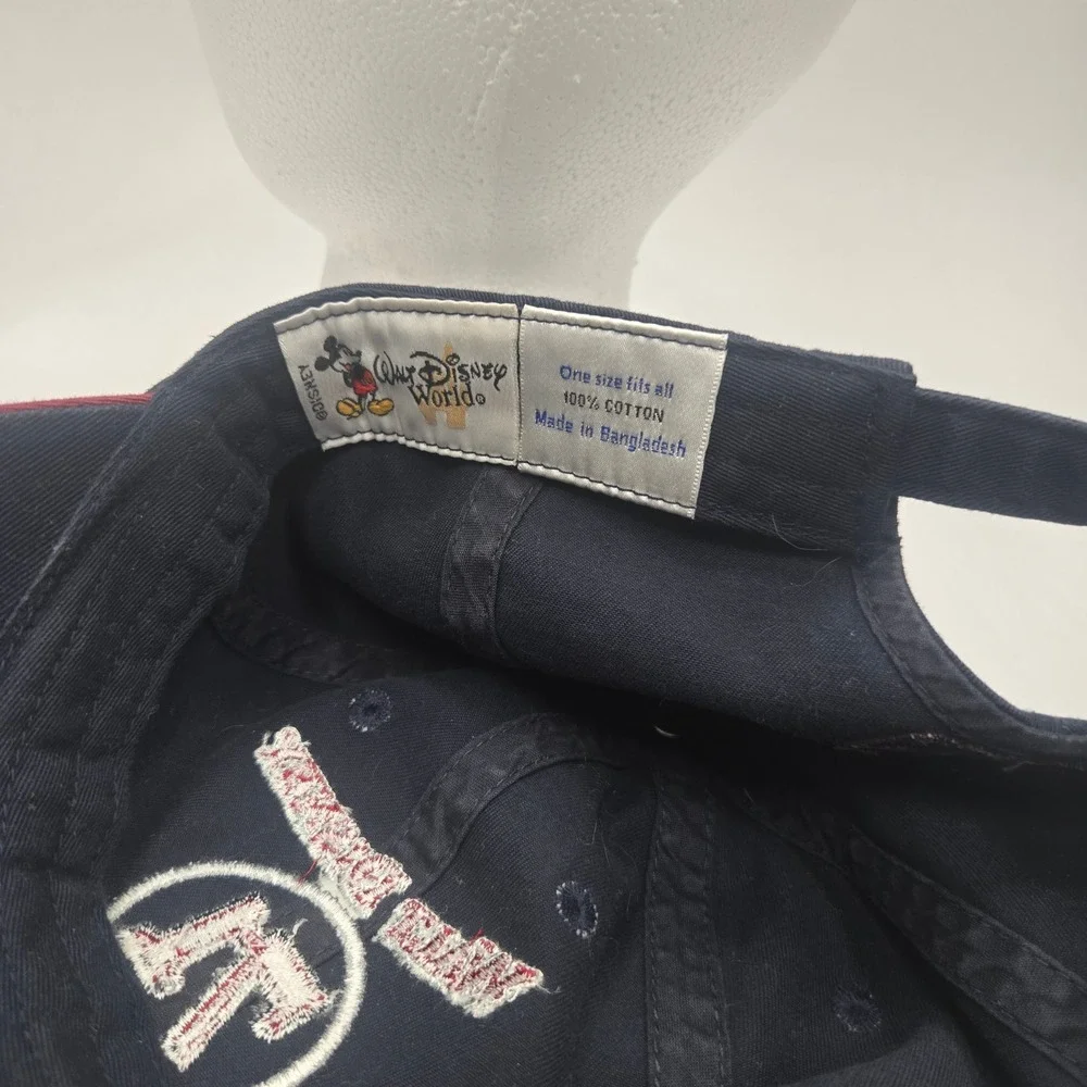 Walt Disney World 71 Navy Blue Baseball Hat Mickey Mouse Est 1971 Adjustable Cap